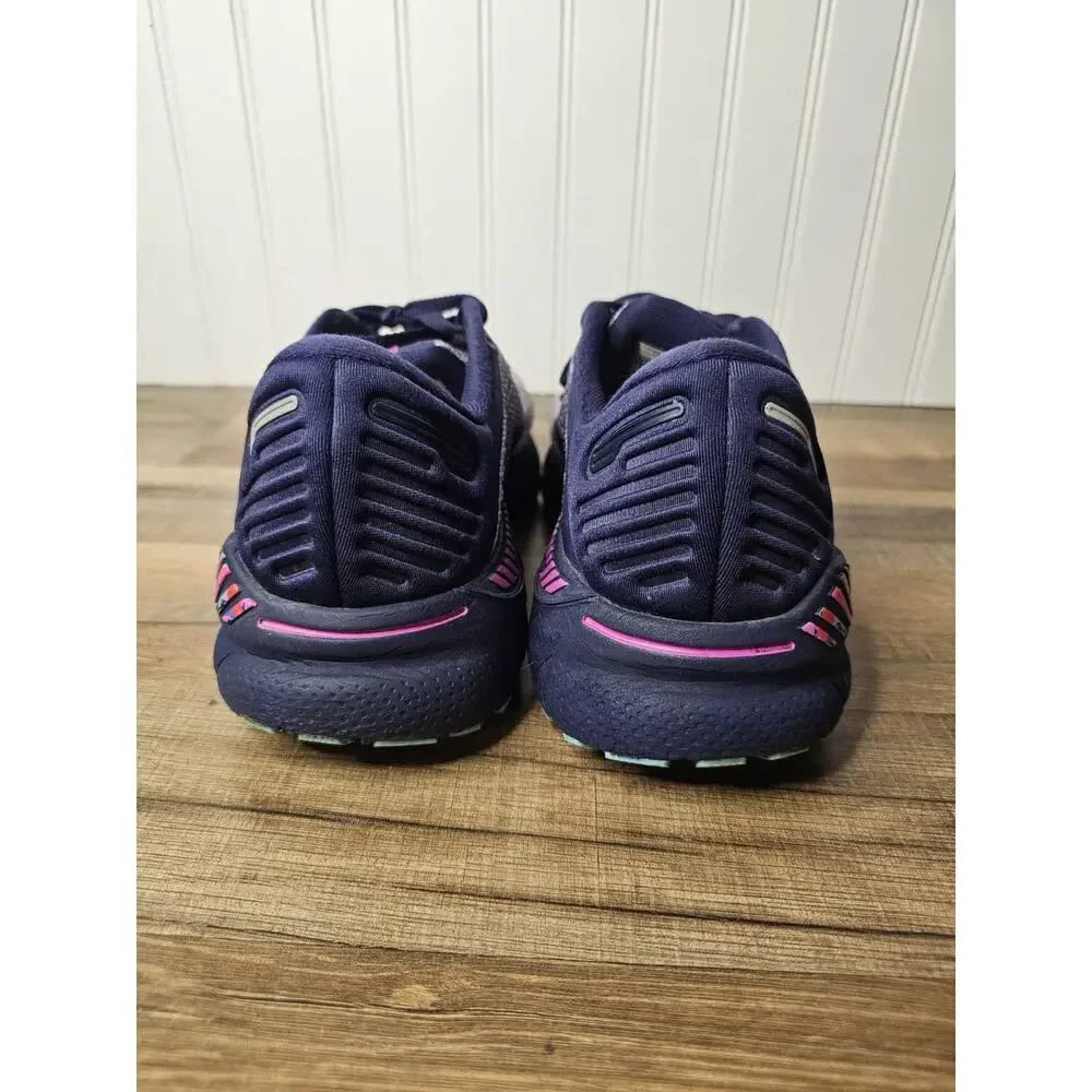 Brooks Adrenaline GTS 22 Running‎ Shoes Womens Size 10 Blue Purple 1203531B514